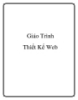 Giáo trình Thiết Kế Web - Công nghệ thông tin