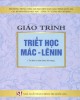 Giáo trình Triết học Mác-Lênin: Phần 1 (năm 2013)