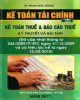 Ebook Kế toán tài chính - Kế toán thuế và Báo cáo thuế (Phần 4): Phần 1