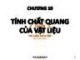 Bài giảng Cơ sở khoa học vật liệu: Chương 10 - PGS. TS. Nguyễn Ngọc Hà