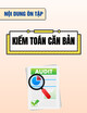Nội dung ôn tập Kiểm toán căn bản