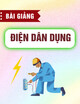 Bài giảng Điện dân dụng